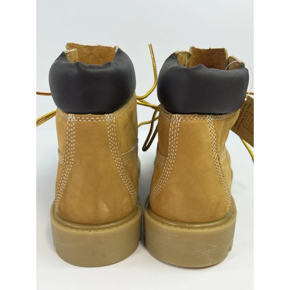 NEW Timberland Boots Big Kids Size 6M 6 Inch Premium Waterproof Wheat Tan